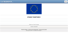 Tablet Screenshot of lamaisondefamillechenonceaux.com